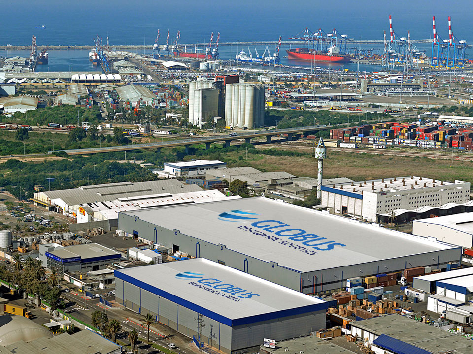 גלובוס, אחסנה ולוגיסטיקה, מחסן